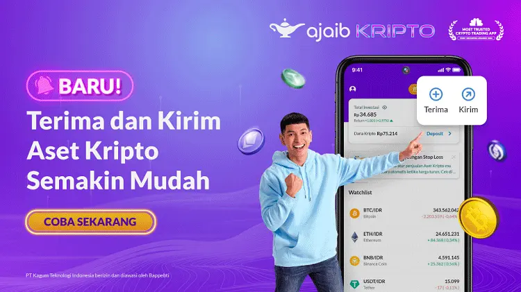 aset kripto yang diperjualbelikan di aplikasi ajaib kripto